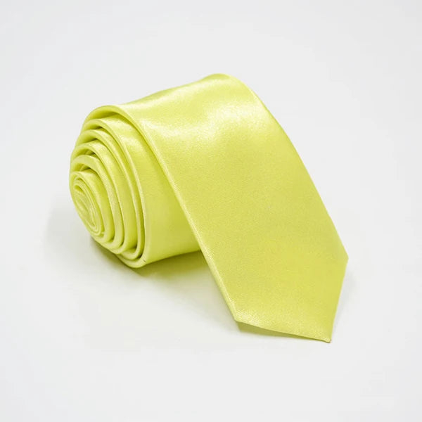 Slim Solid-Color Necktie | The Daily Drop
