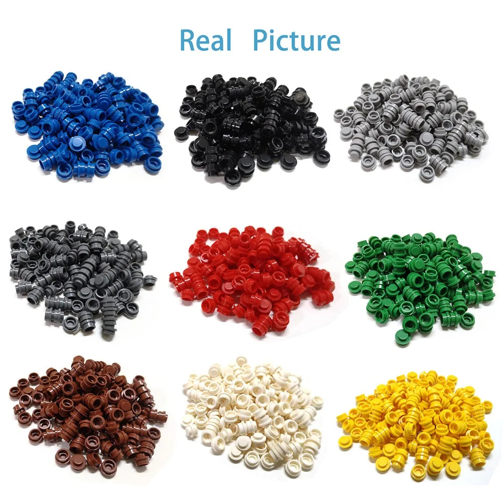 600-Piece Creative Building Blocks Set — 12 Colors, Compatible with Major Brands