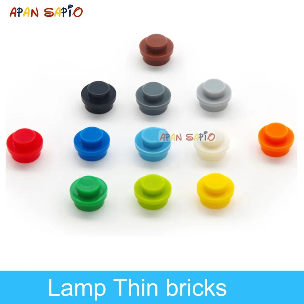 600-Piece Creative Building Blocks Set — 12 Colors, Compatible with Major Brands