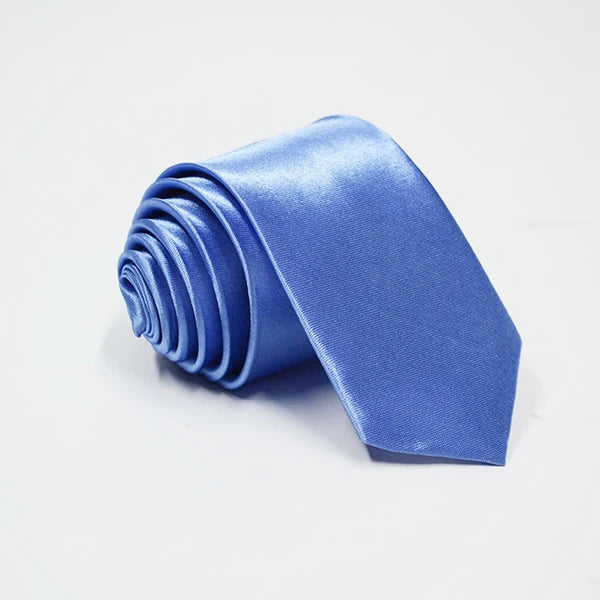 Slim Solid-Color Necktie | The Daily Drop