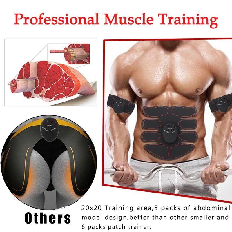 EMS Wireless Muscle Stimulator – Abs, Glutes & Hip Trainer
