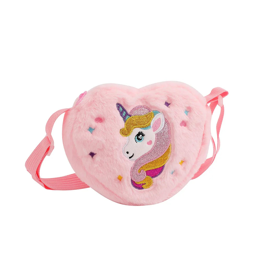 Kids Unicorn Crossbody Bag – Cute Girls Shoulder Purse for Party & Everyday