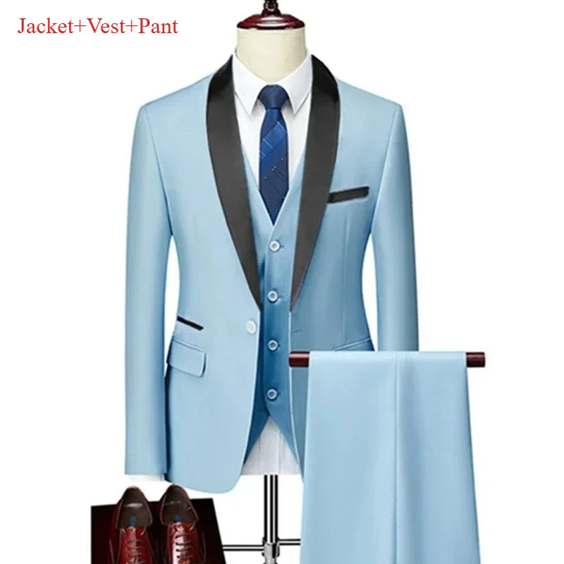Men's Slim Fit Suit Set | The Daily Drop