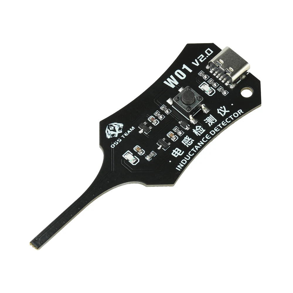 W01 Inductor Detector & Motherboard Coil Tester — Electromagnetic Fault Checker