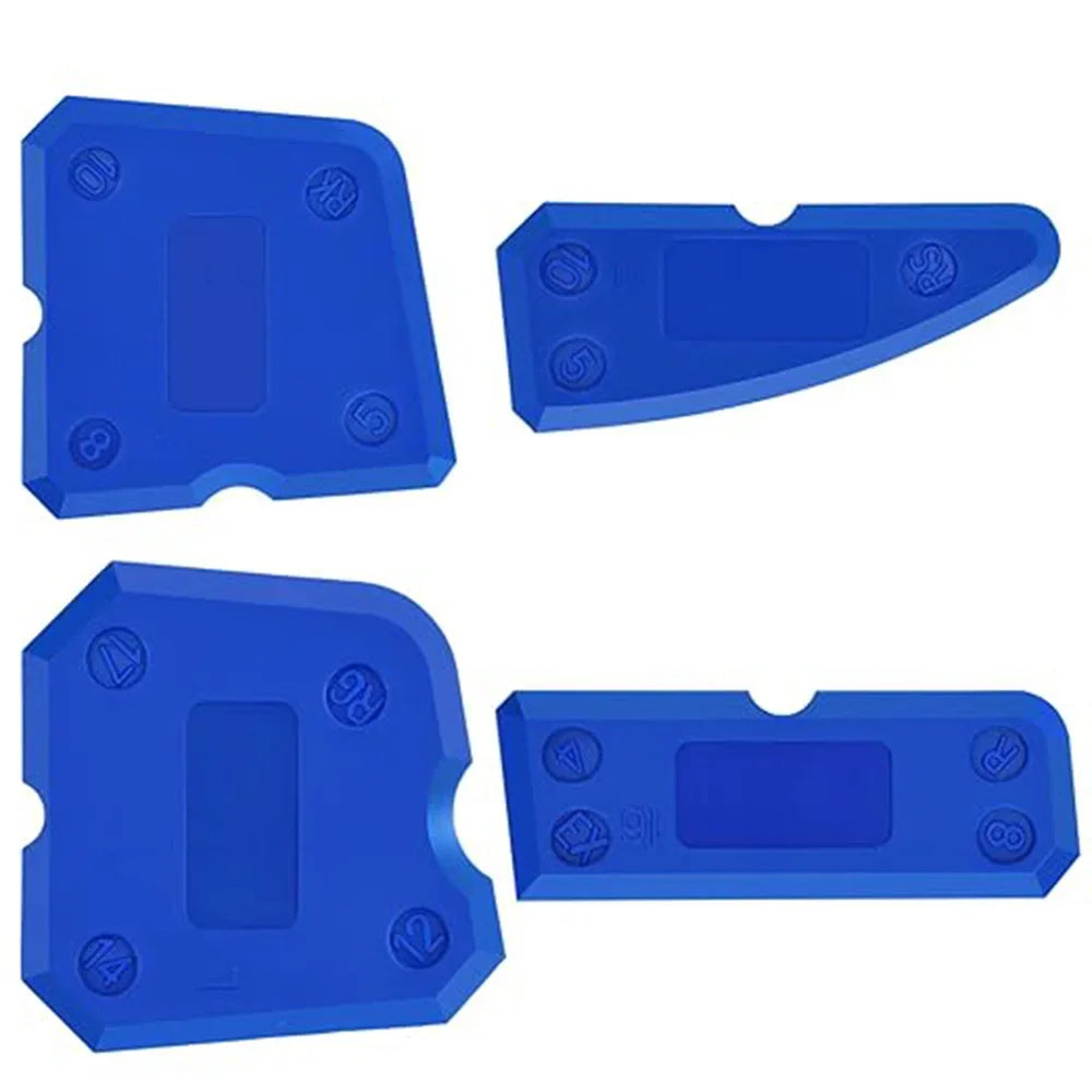 Caulking & Silicone Finishing Tool Kit — Scraper, Smoother & Grout Remover Set