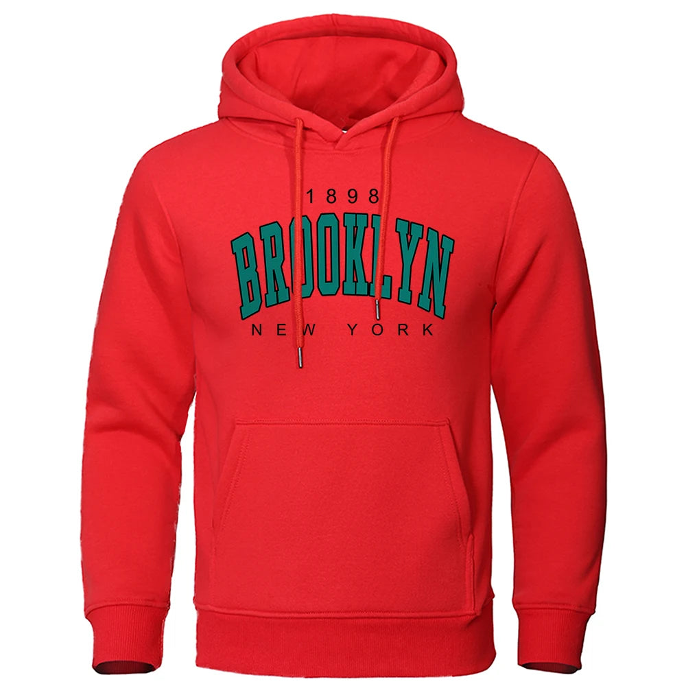 Brooklyn New York 1898 Graphic Hoodie