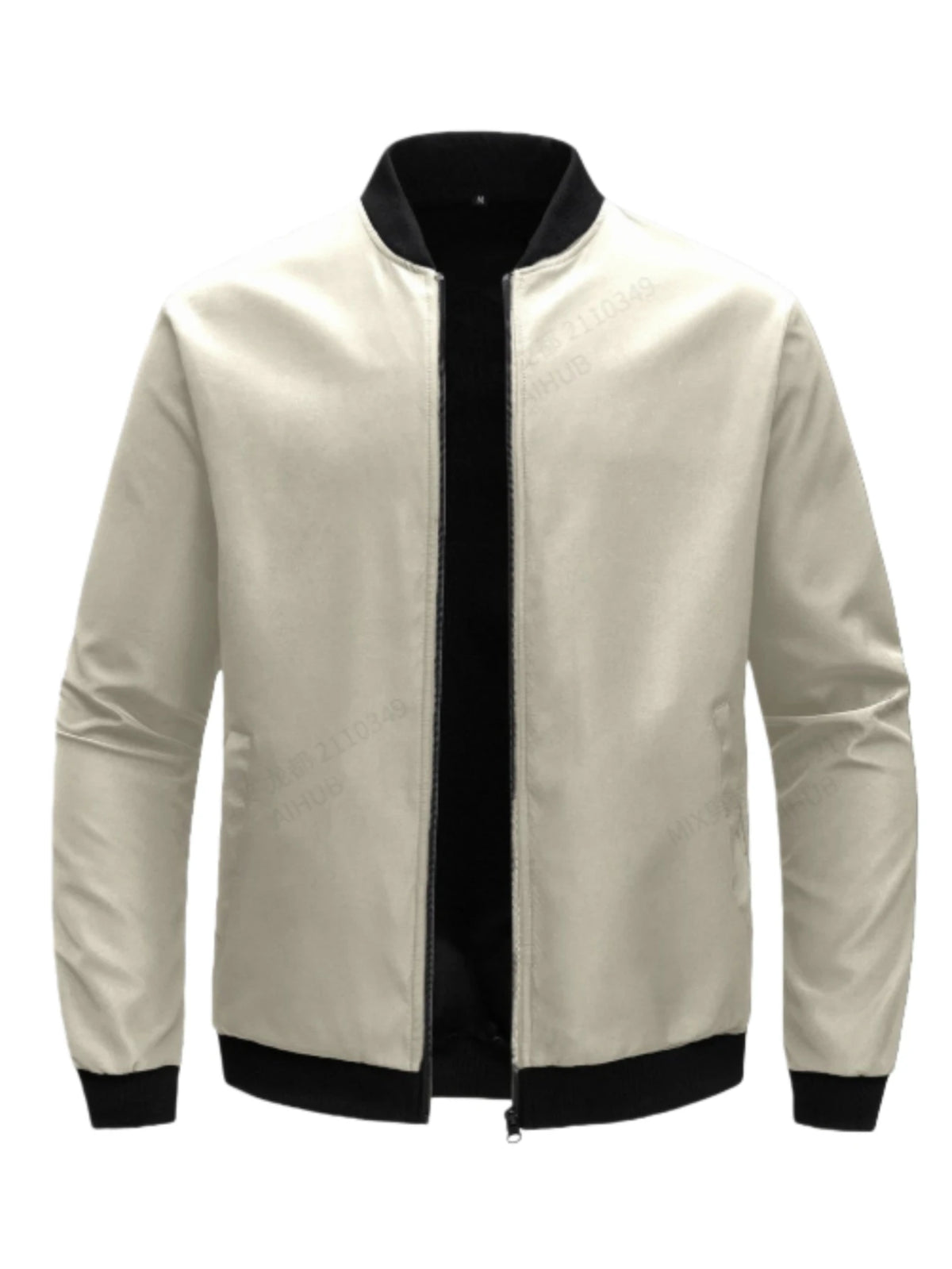 Lightweight Baseball-Collar Jacket