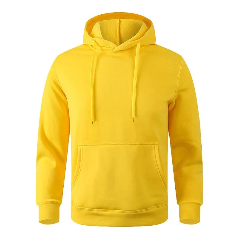 Unisex Minimalist Pullover Hoodie – Casual Fleece Sweatshirt for Men & Women