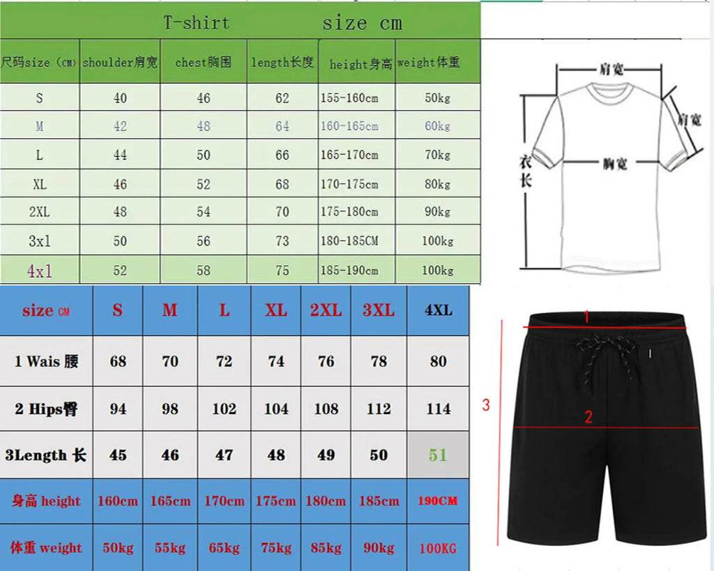 Casual T-Shirt & Shorts Set