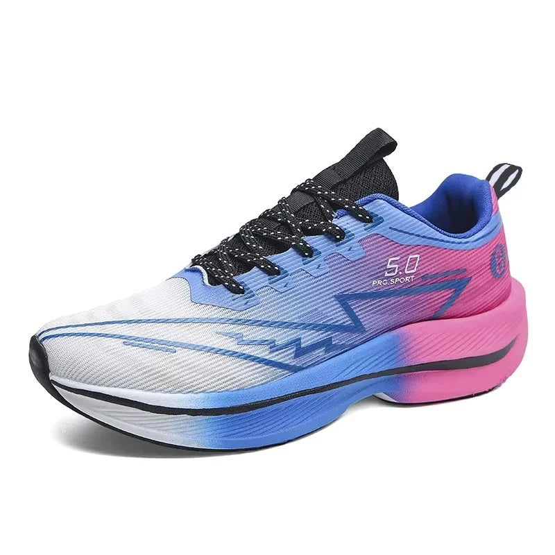 Zapatillas de Running de Hombre con Placa de Carbono | Zapatillas Unisex Antideslizantes con Amortiguación Suave