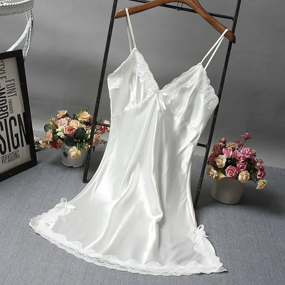 Lace Patchwork Camisole Nightgown