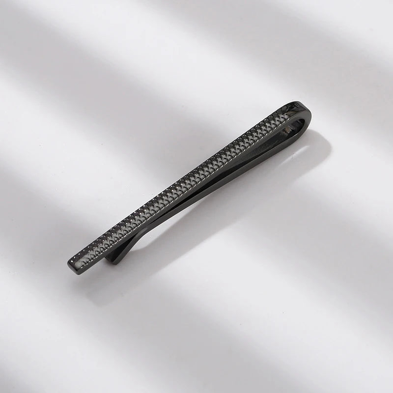 Crystal Tie Bar Clip | The Daily Drop