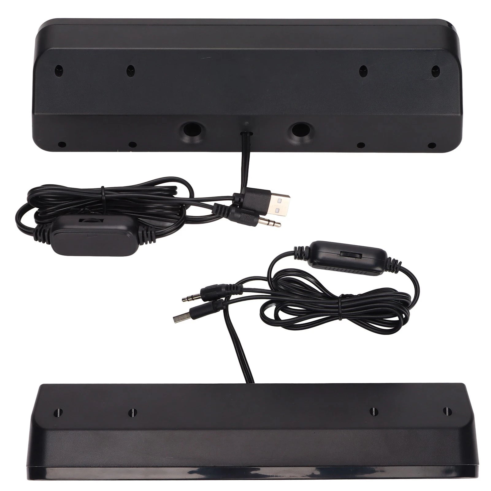 HiFi Stereo Desktop Speaker – USB Powered, 3.5mm, 360° Sound