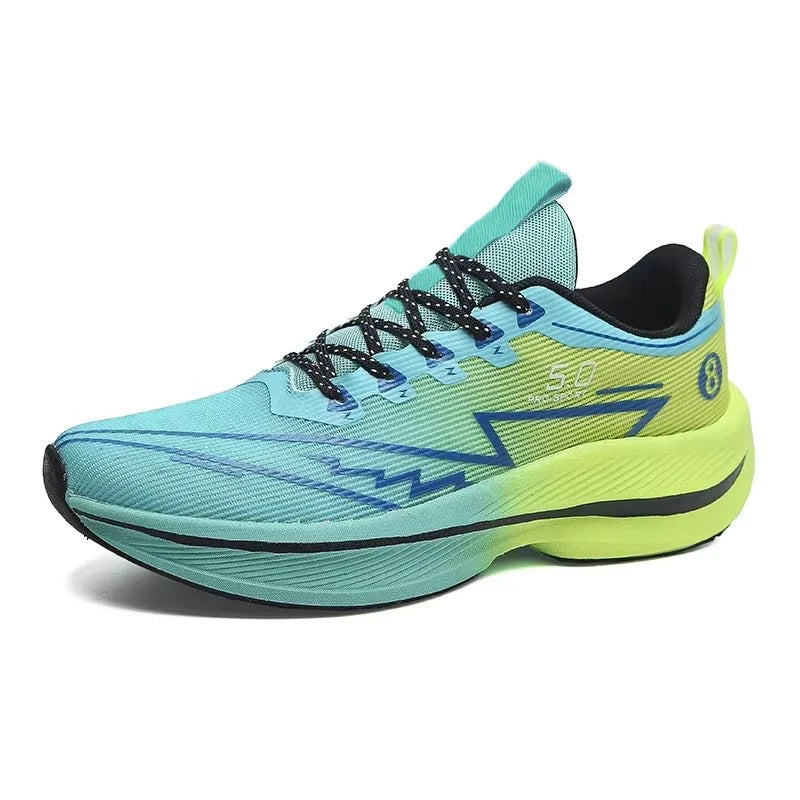 Zapatillas de Running de Hombre con Placa de Carbono | Zapatillas Unisex Antideslizantes con Amortiguación Suave