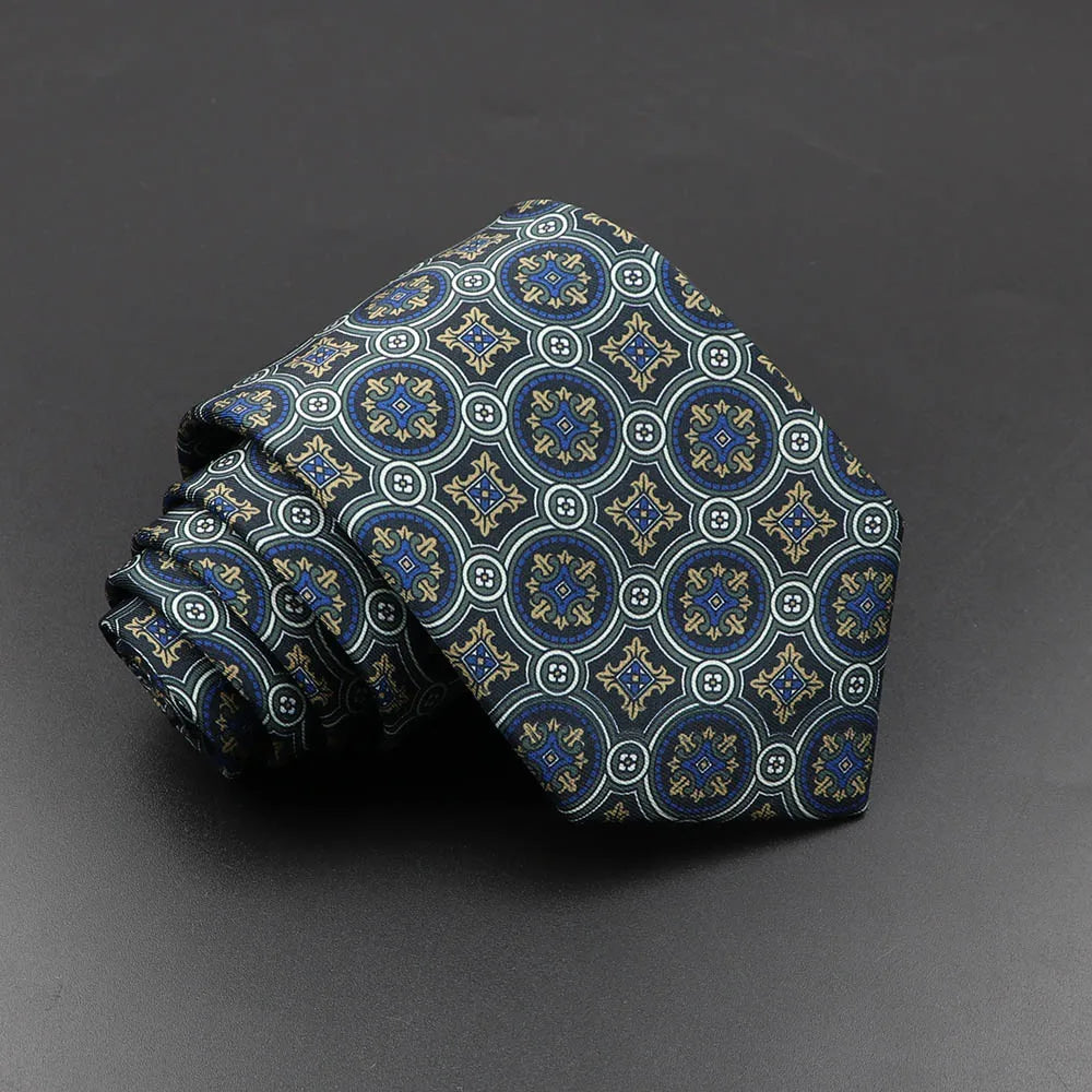 Silk Necktie — Soft Novelty Tie in Bold Patterns & Colors