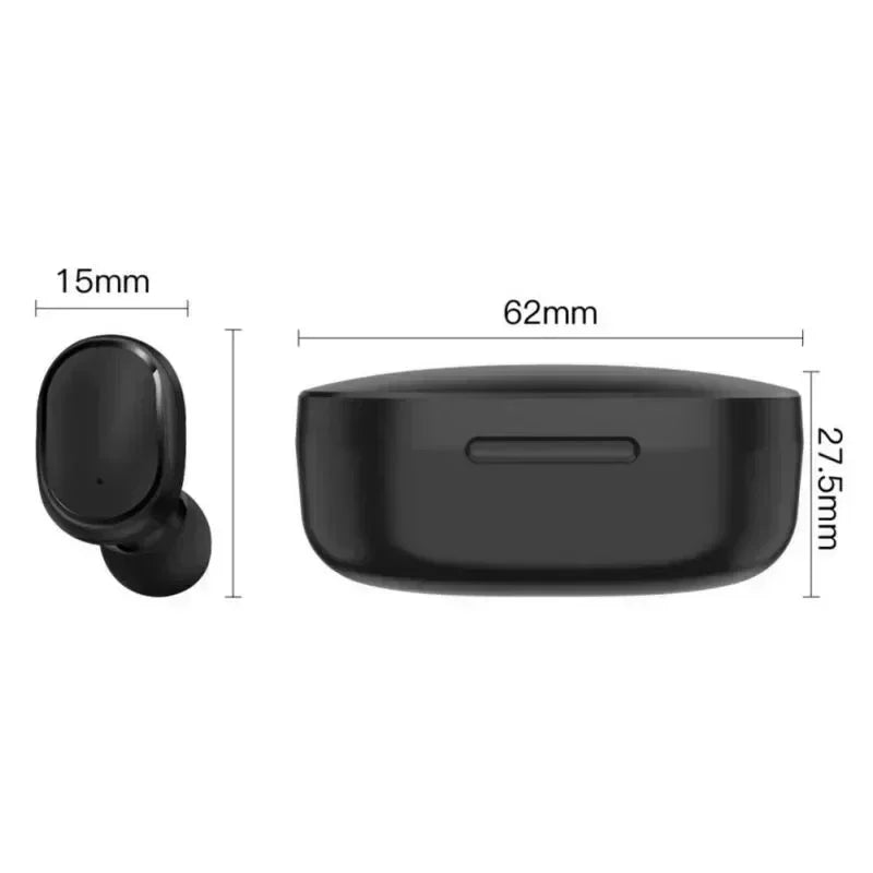 E6S Wireless Earbuds – TWS Bluetooth, Active Noise Cancelling, Waterproof, Built-in Mic