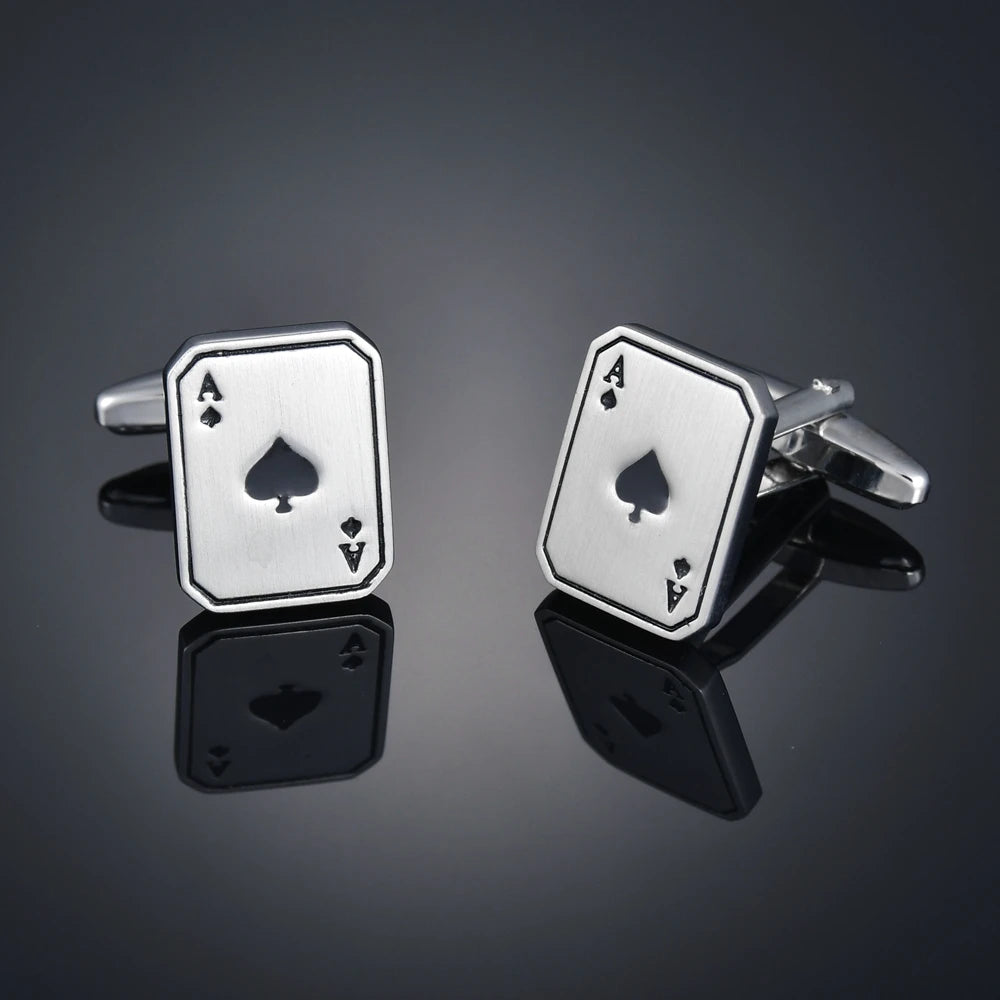 Gem & Enamel Craft Cufflinks | Unisex Decorative Shirt Accessories