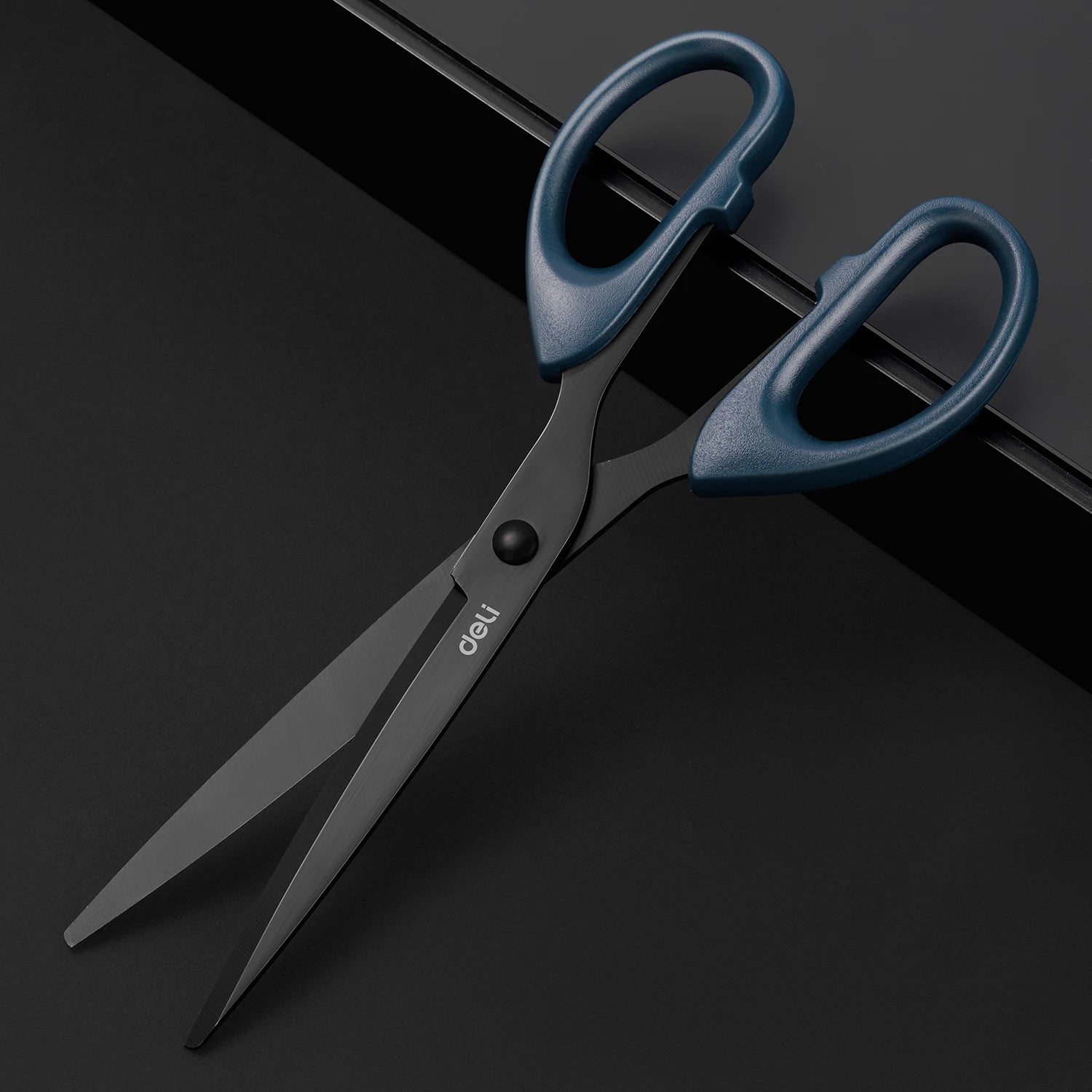 DELI Heavy Duty Office Scissors – Sharp Stainless Steel Cutting Tool