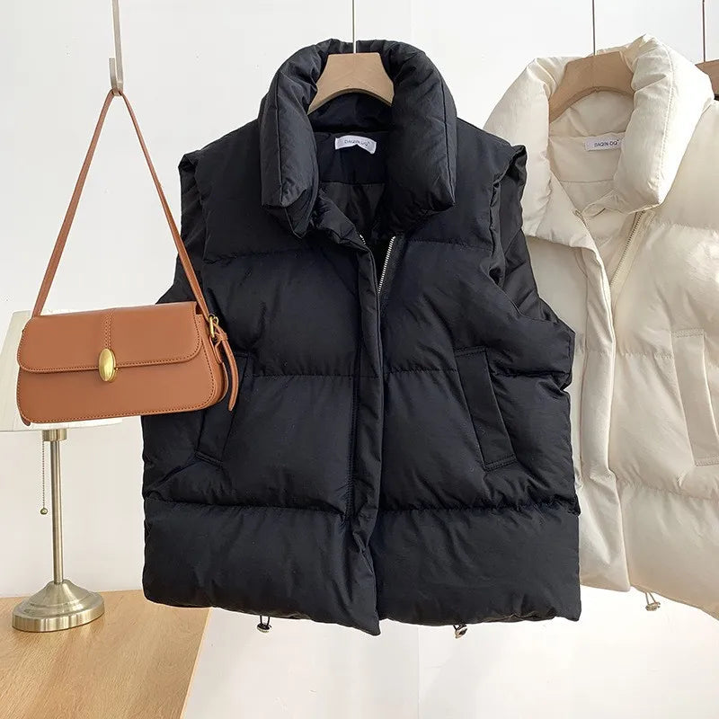 Longline Quilted Puffer Vest – 3 Colors