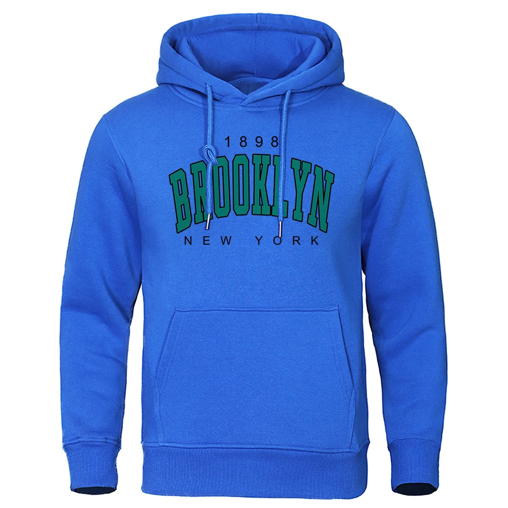 Brooklyn New York 1898 Graphic Hoodie