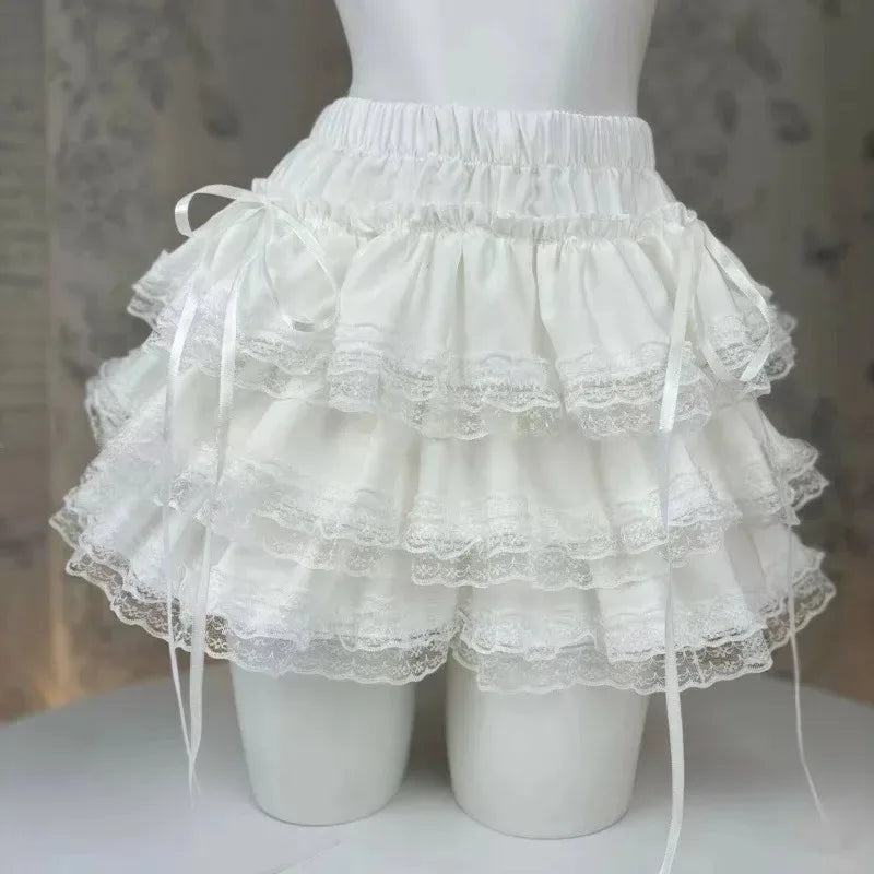 Sweet Ruffle Mini Skirt