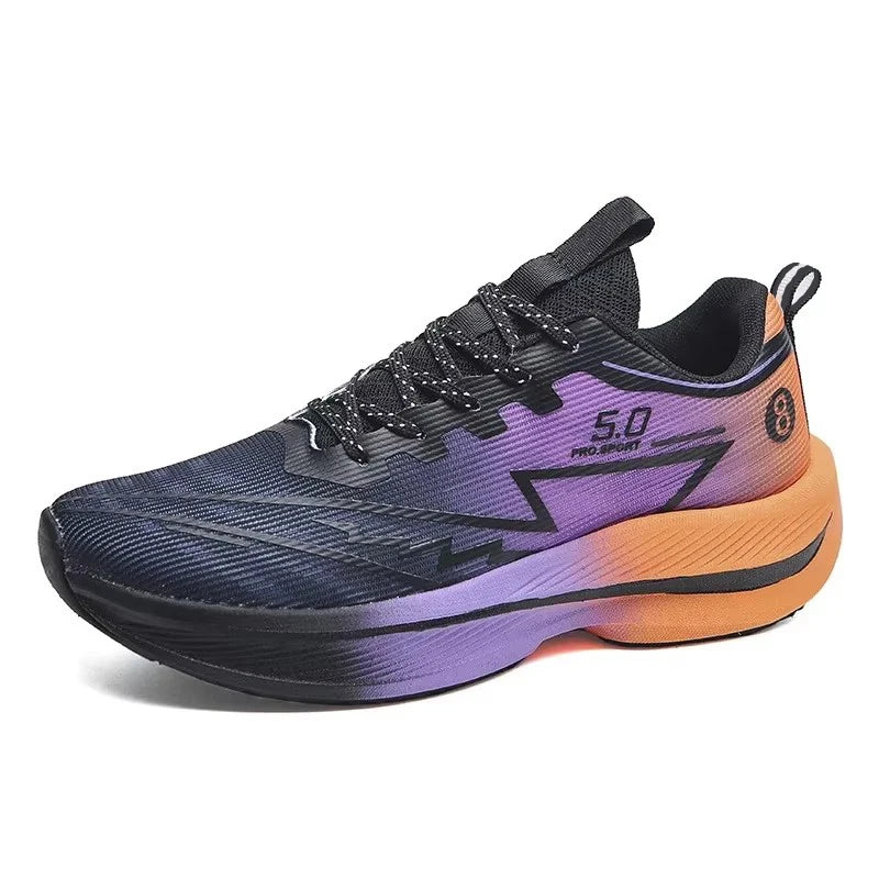 Zapatillas de Running de Hombre con Placa de Carbono | Zapatillas Unisex Antideslizantes con Amortiguación Suave