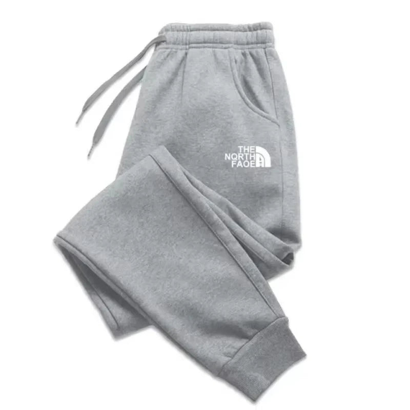 Printed Flannel Sweatpants – Unisex Casual Athletic Pants