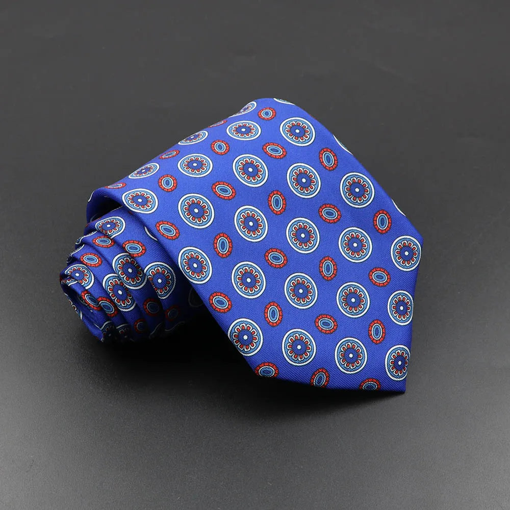 Silk Necktie — Soft Novelty Tie in Bold Patterns & Colors
