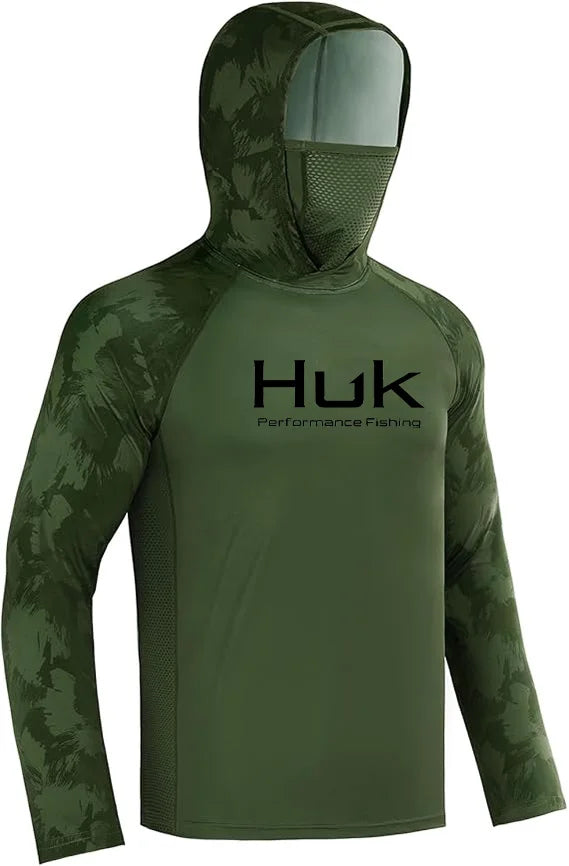UV Fishing Hoodie Sweatshirt – Hooded Sun Protection Top for Men / Women