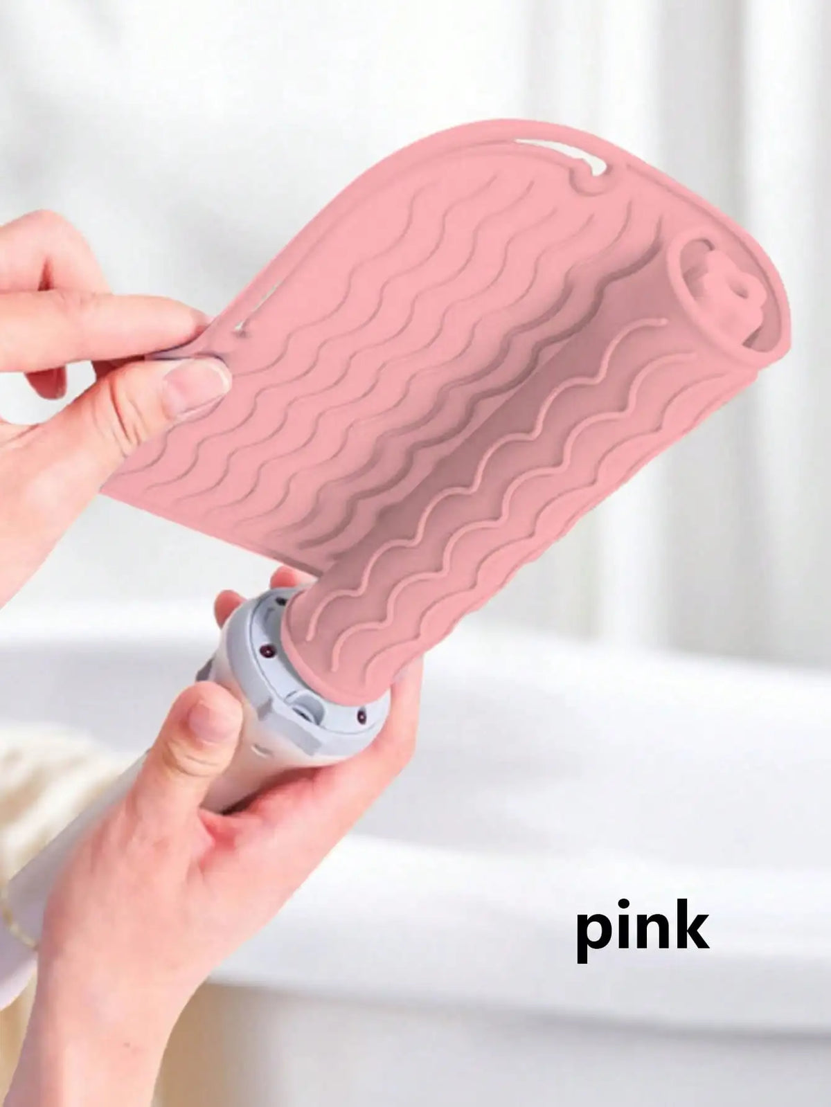 Silicone Heat Resistant Mat for Curling Irons & Flat Irons