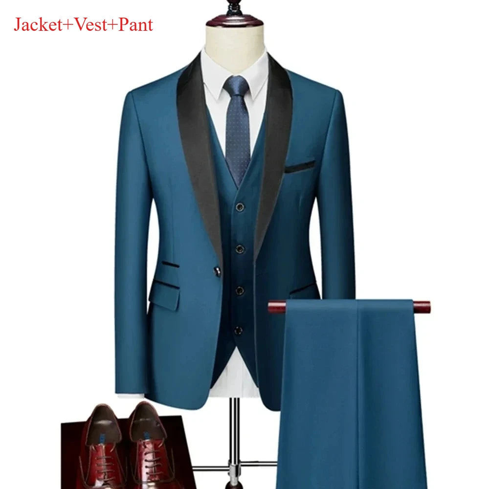 Men's Slim Fit Suit Set | The Daily Drop