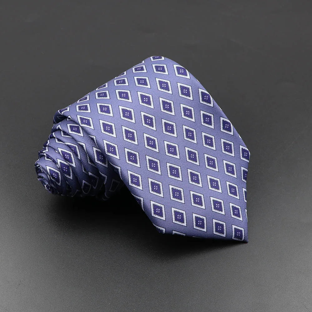 Silk Necktie — Soft Novelty Tie in Bold Patterns & Colors