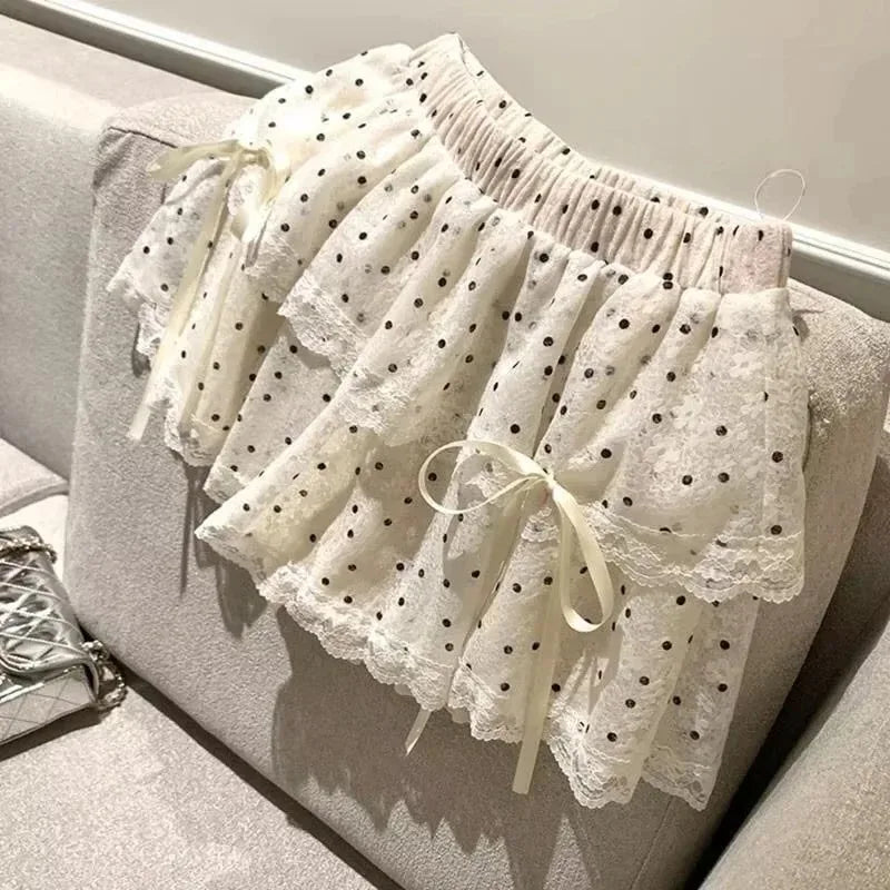 Sweet Ruffle Mini Skirt