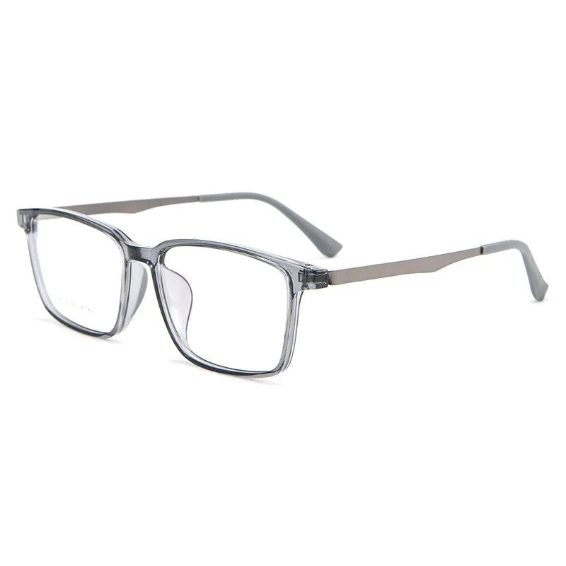 Men's TR90 Titanium Alloy Anti Blue Light Business Reading Glasses, Refractive Power+25 to+400, Customized Prescription Myopia