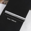 Metal Tie Bar Clip – Slim Bar Clasp for Neckties