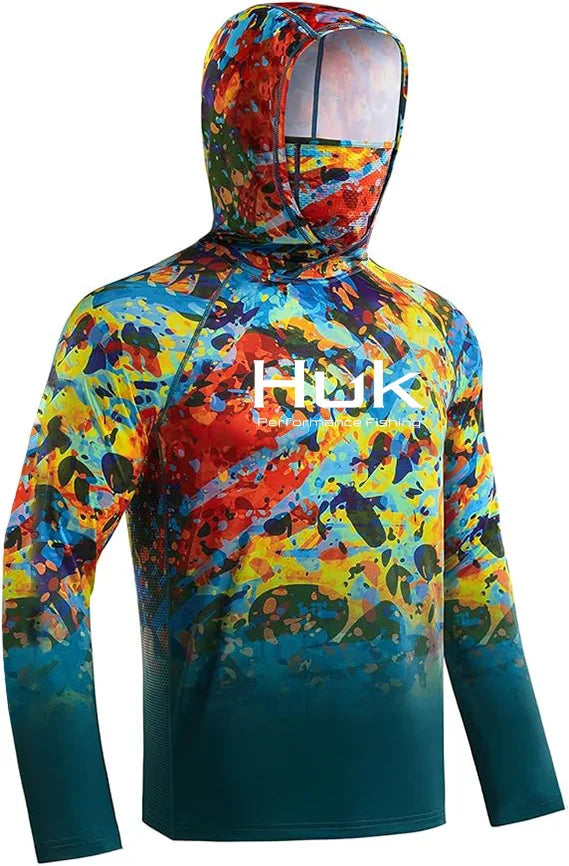 UV Fishing Hoodie Sweatshirt – Hooded Sun Protection Top for Men / Women