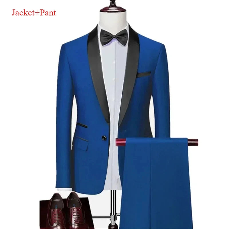 Men's Slim Fit Suit Set | The Daily Drop