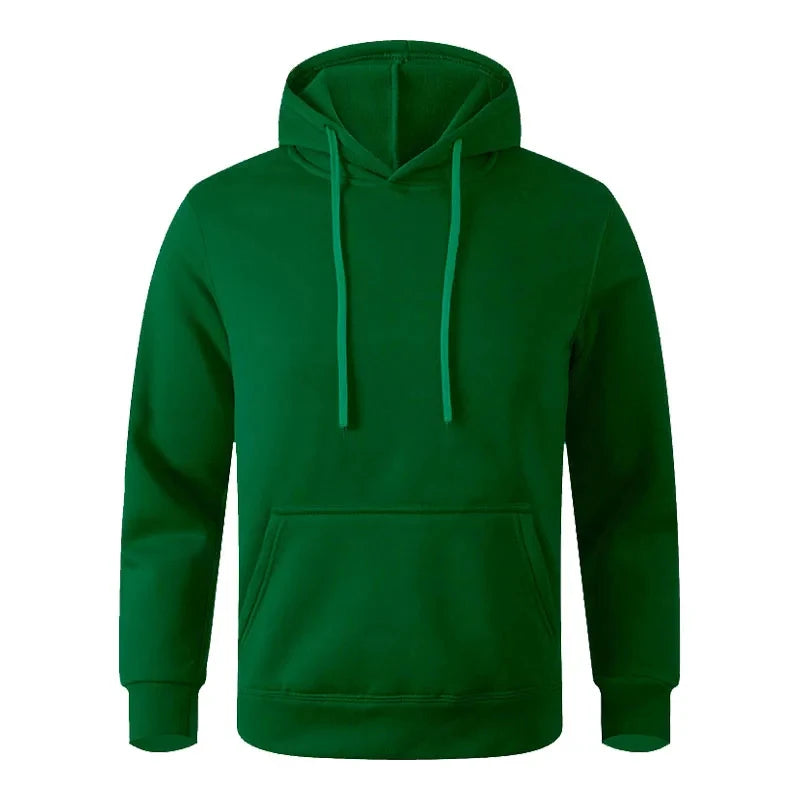 Unisex Minimalist Pullover Hoodie – Casual Fleece Sweatshirt for Men & Women