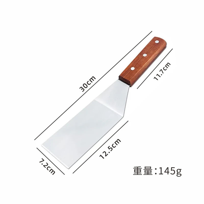 Stainless Steel Spatula & Grill Scraper
