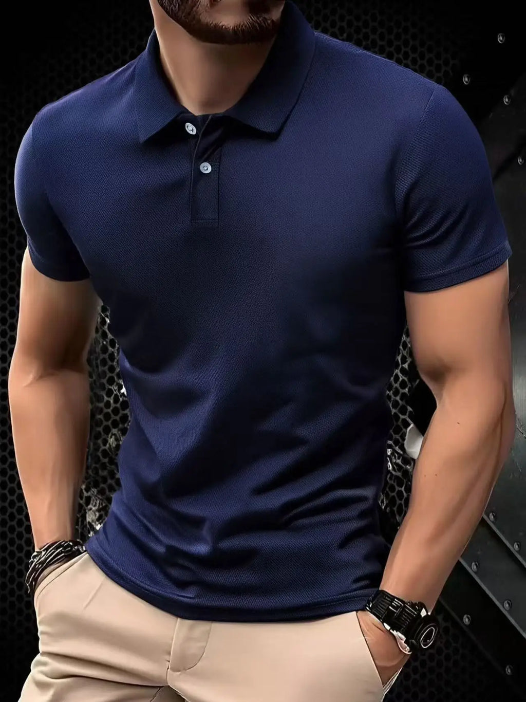 Men's Quick-Dry Polo Shirt – Lightweight & Breathable