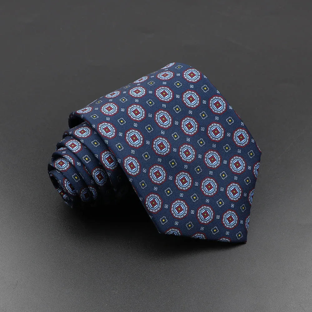 Silk Necktie — Soft Novelty Tie in Bold Patterns & Colors
