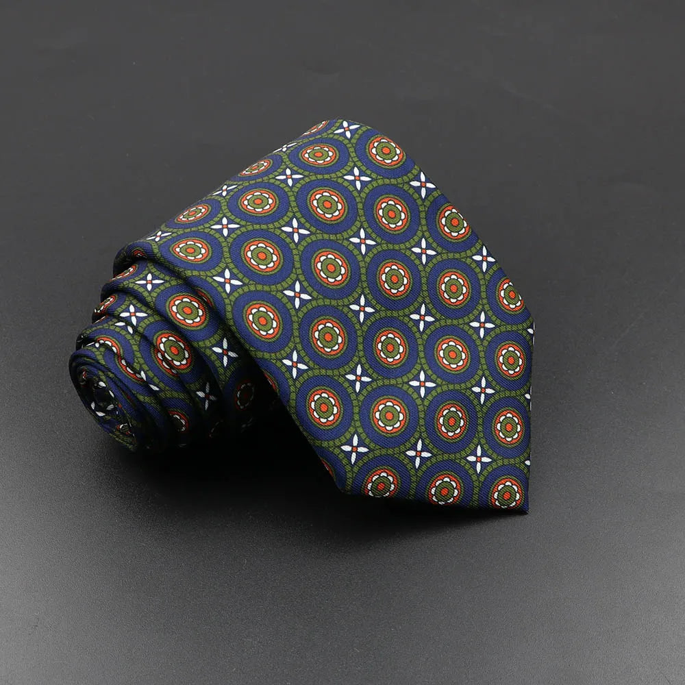 Silk Necktie — Soft Novelty Tie in Bold Patterns & Colors