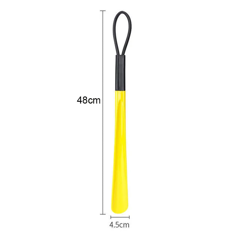 1 calzador de plástico flexible extralargo que no requiere agacharse, cucharas para calzar duraderas para embarazadas, asistentes para calzado