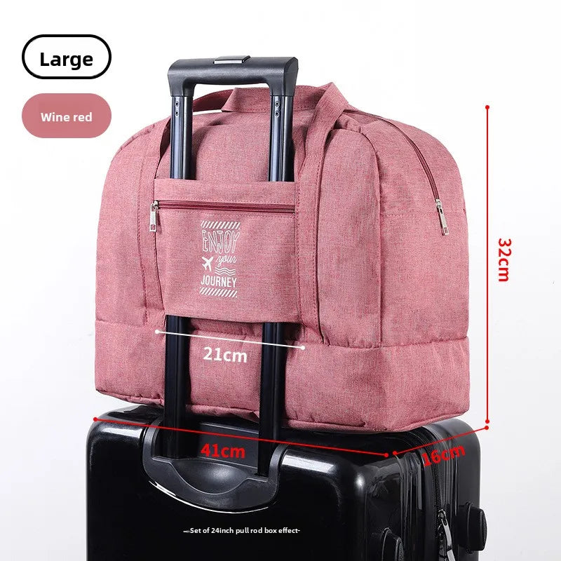Double-Layer Dry/Wet Separation Gym & Travel Bag
