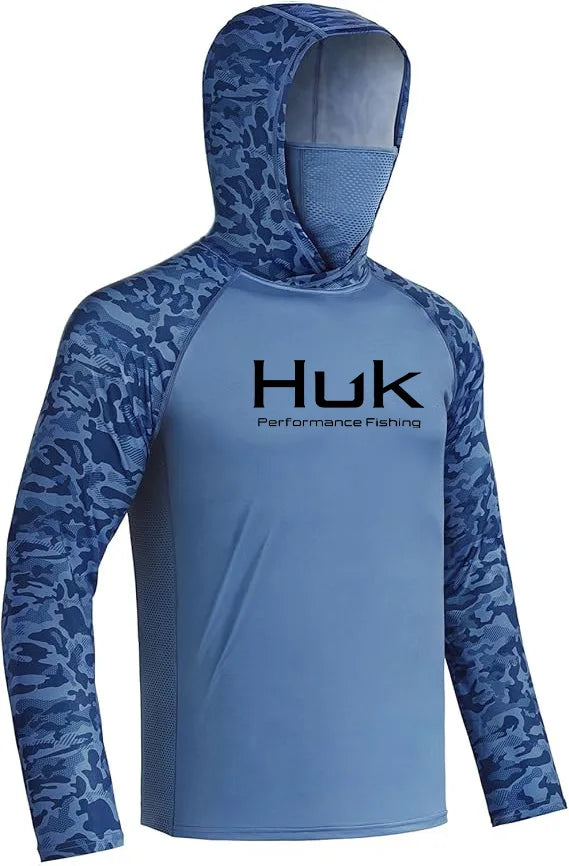 UV Fishing Hoodie Sweatshirt – Hooded Sun Protection Top for Men / Women