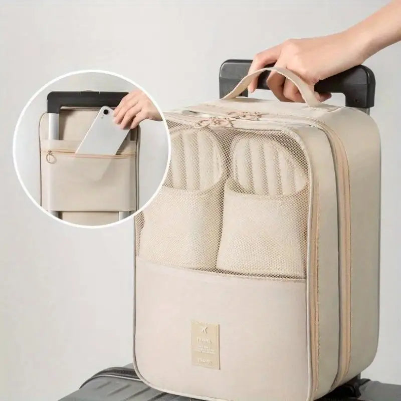 Travel Shoe Bag – Holds Up to 3 Pairs