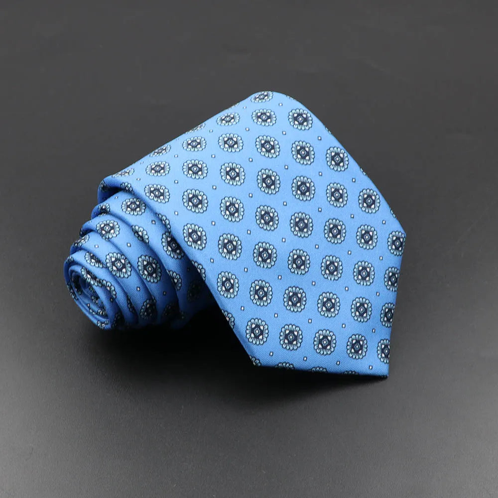 Silk Necktie — Soft Novelty Tie in Bold Patterns & Colors
