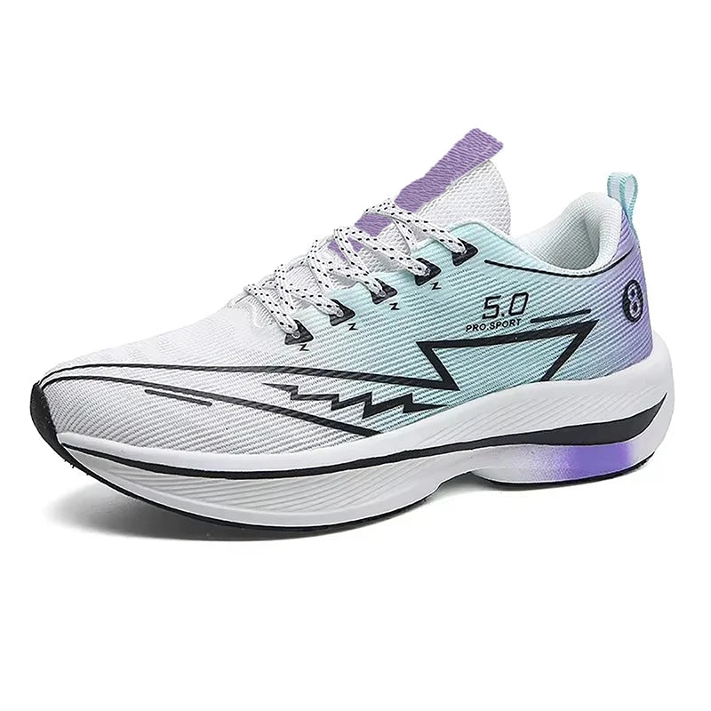Zapatillas de Running de Hombre con Placa de Carbono | Zapatillas Unisex Antideslizantes con Amortiguación Suave
