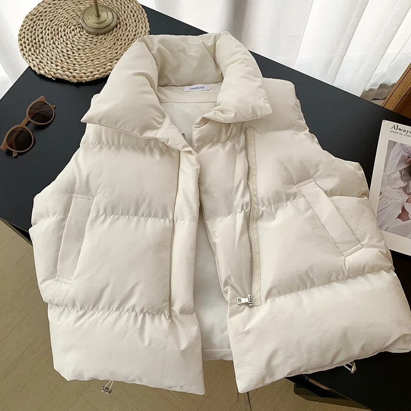 Longline Quilted Puffer Vest – 3 Colors