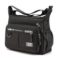 Oxford Shoulder Bag — Large Capacity Multi-Pocket Crossbody Messenger Bag